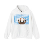 Multinex Vancity Skyscraper Trendy Unisex Hooded Sweatshirt with MUTINEX Design