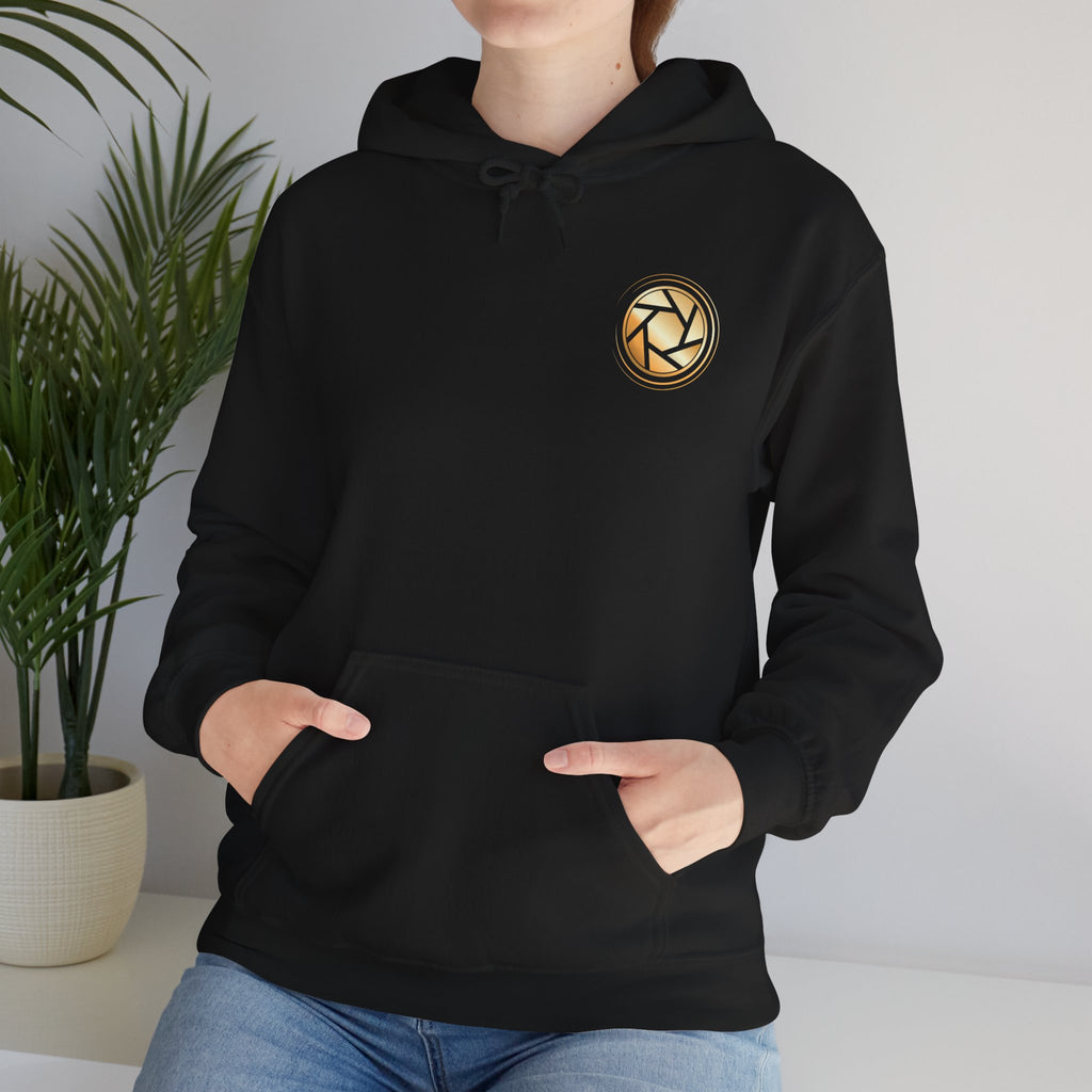Multinex Vancity Skyscraper Back Trendy Unisex Hooded Sweatshirt with MUTINEX Design