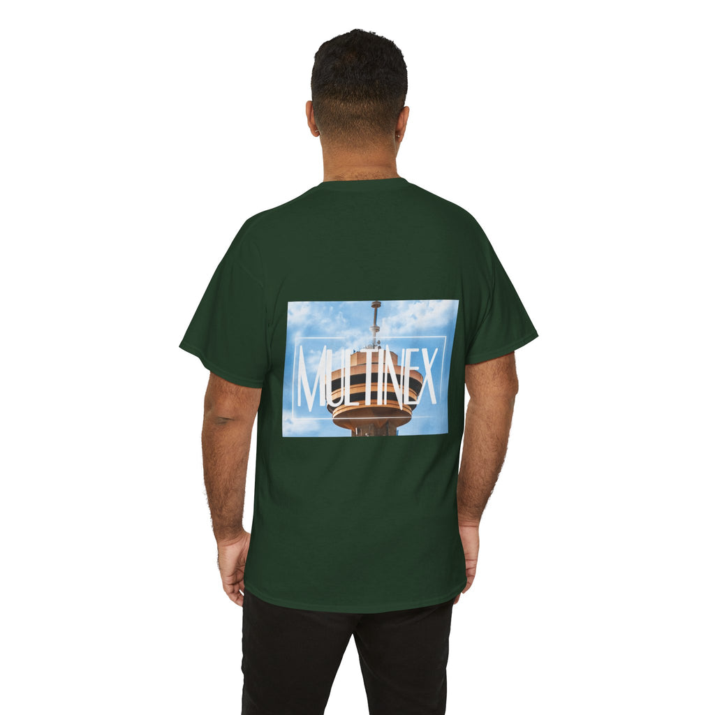 Multinex Vancity Skyscraper Unisex Heavy Cotton Tee