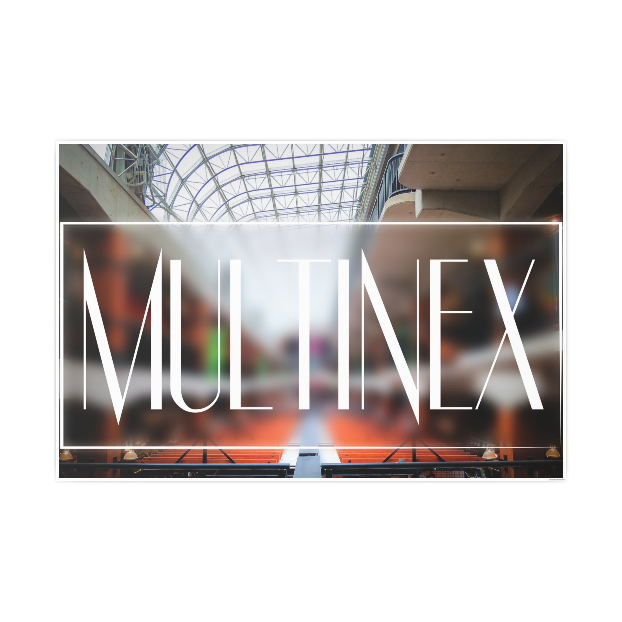 Multinex Market Vibrant Photo Art Poster - Multinex Design for Home Decor