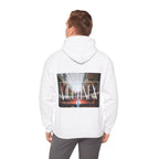 Multinex Market Back Trendy Unisex Hooded Sweatshirt with MUTINEX Design