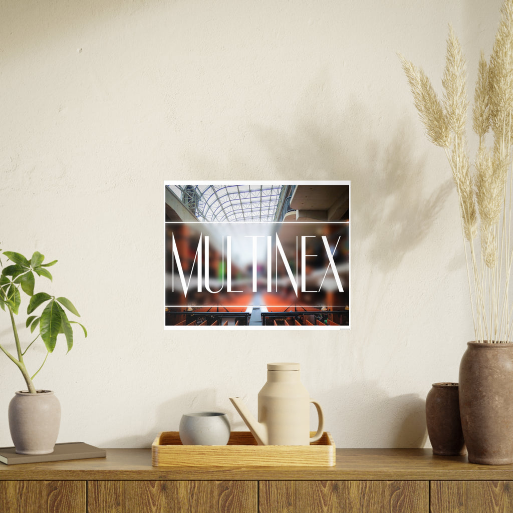 Multinex Market Vibrant Photo Art Poster - Multinex Design for Home Decor