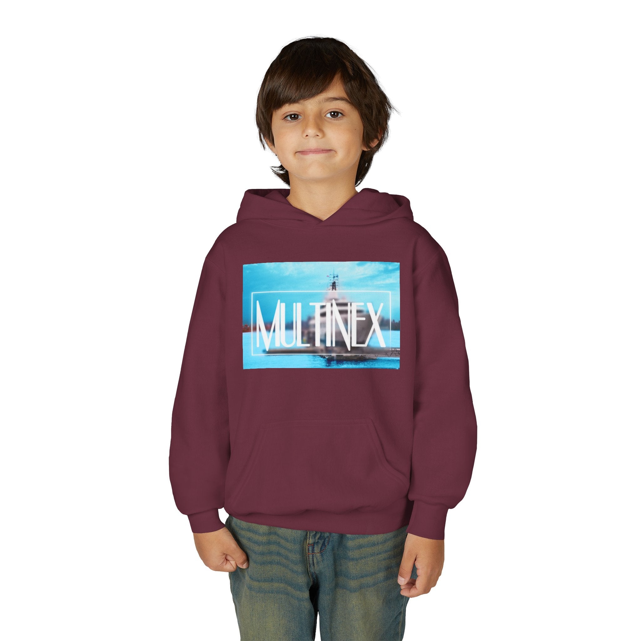 Multinex Yacht Youth Design Hooded Sweatshirt - MULTINEX