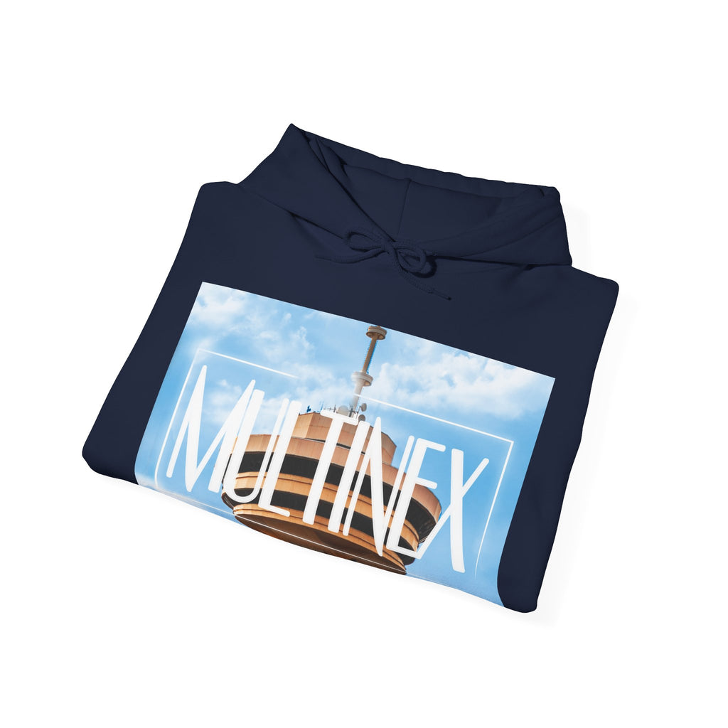Multinex Vancity Skyscraper Trendy Unisex Hooded Sweatshirt with MUTINEX Design
