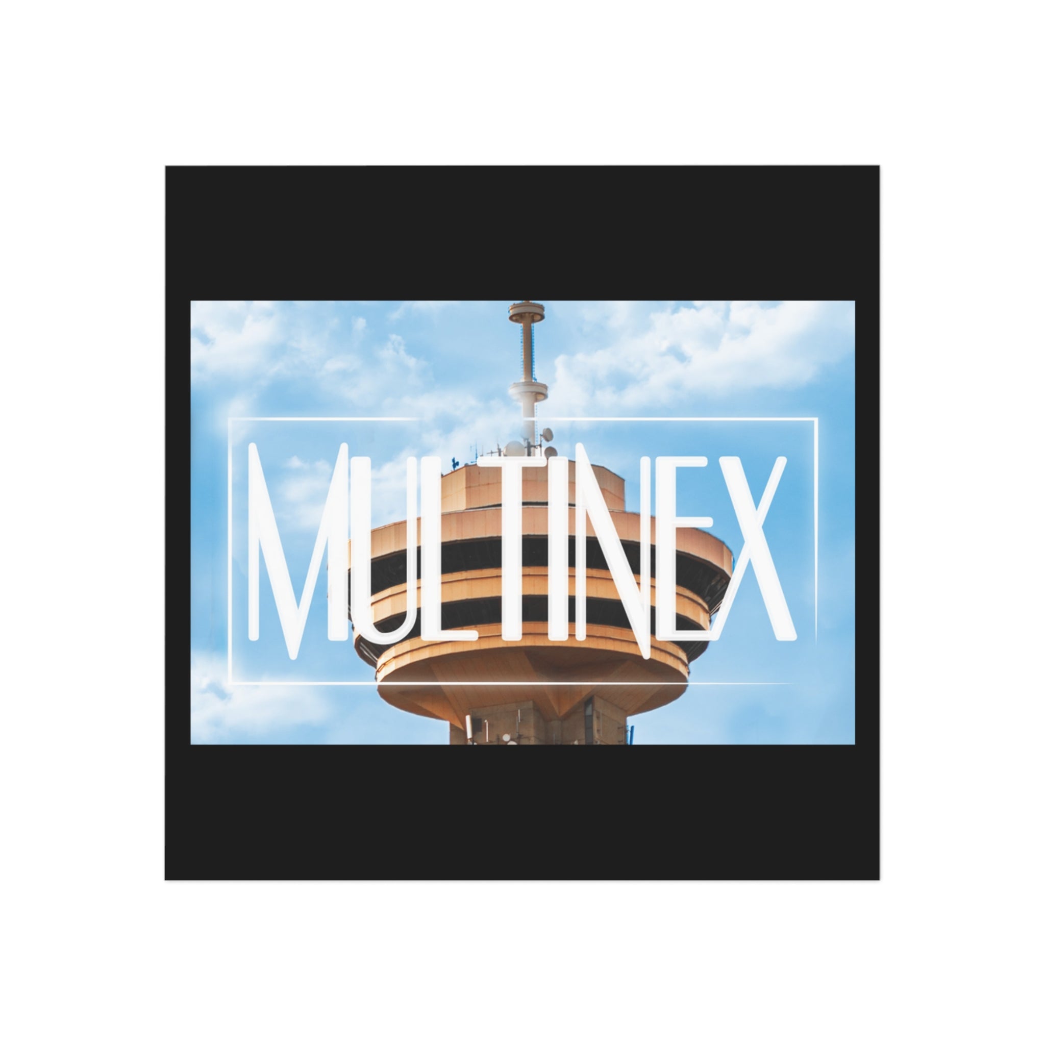 Multinex Vancity Skyscraper Square Magnet