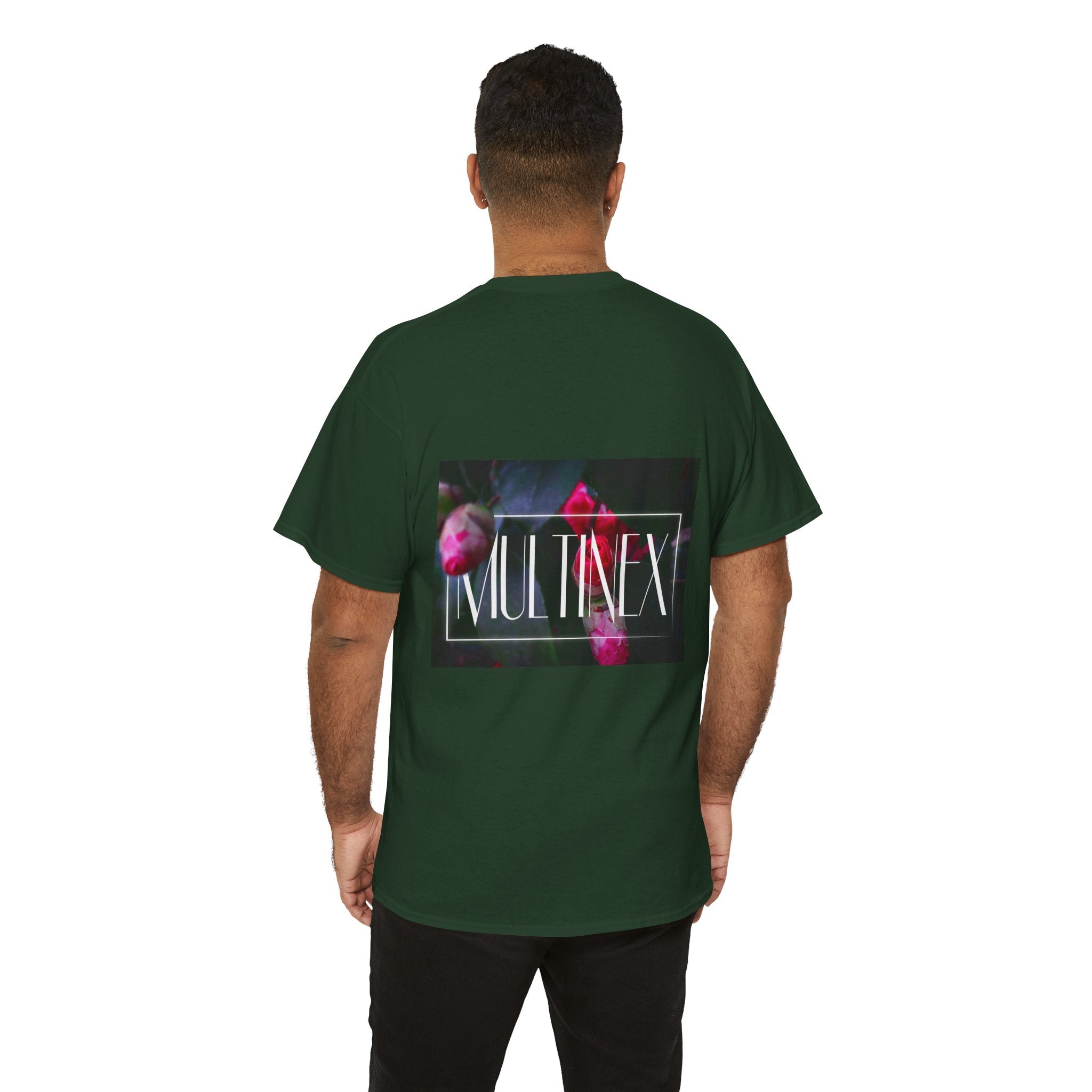 Multinex Floral Unisex Heavy Cotton Tee