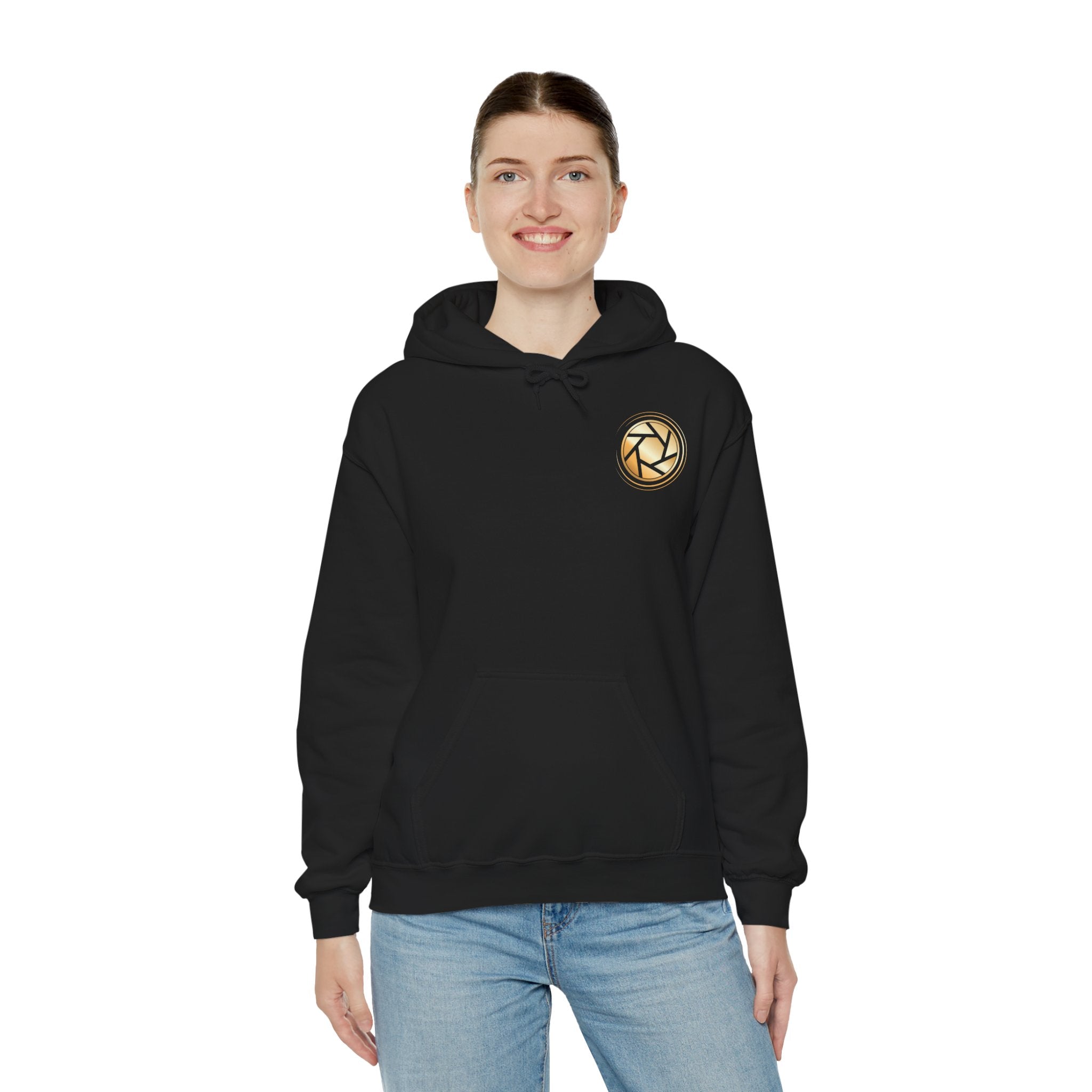 Multinex Market Back Trendy Unisex Hooded Sweatshirt with MUTINEX Design