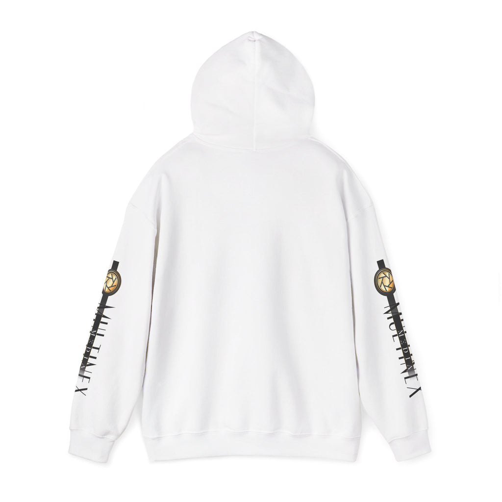 Multinex Floral Trendy Unisex Hooded Sweatshirt with MUTINEX Design