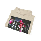 Multinex Floral Trendy Unisex Hooded Sweatshirt with MUTINEX Design