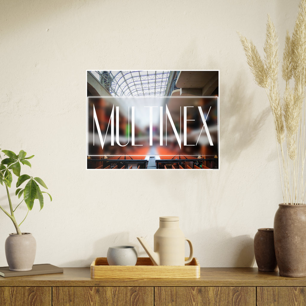 Multinex Market Vibrant Photo Art Poster - Multinex Design for Home Decor