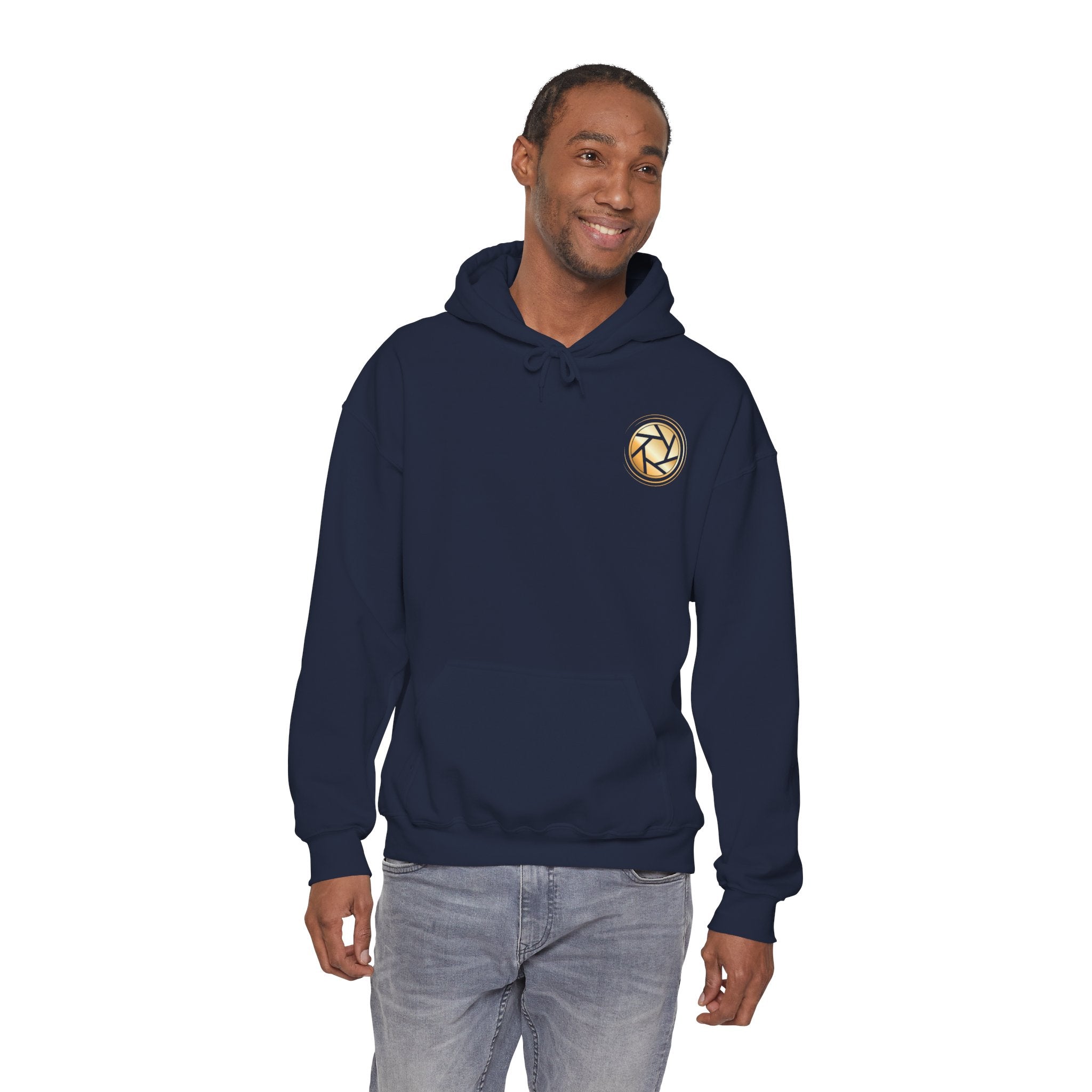 Multinex Vancity Skyscraper Back Trendy Unisex Hooded Sweatshirt with MUTINEX Design