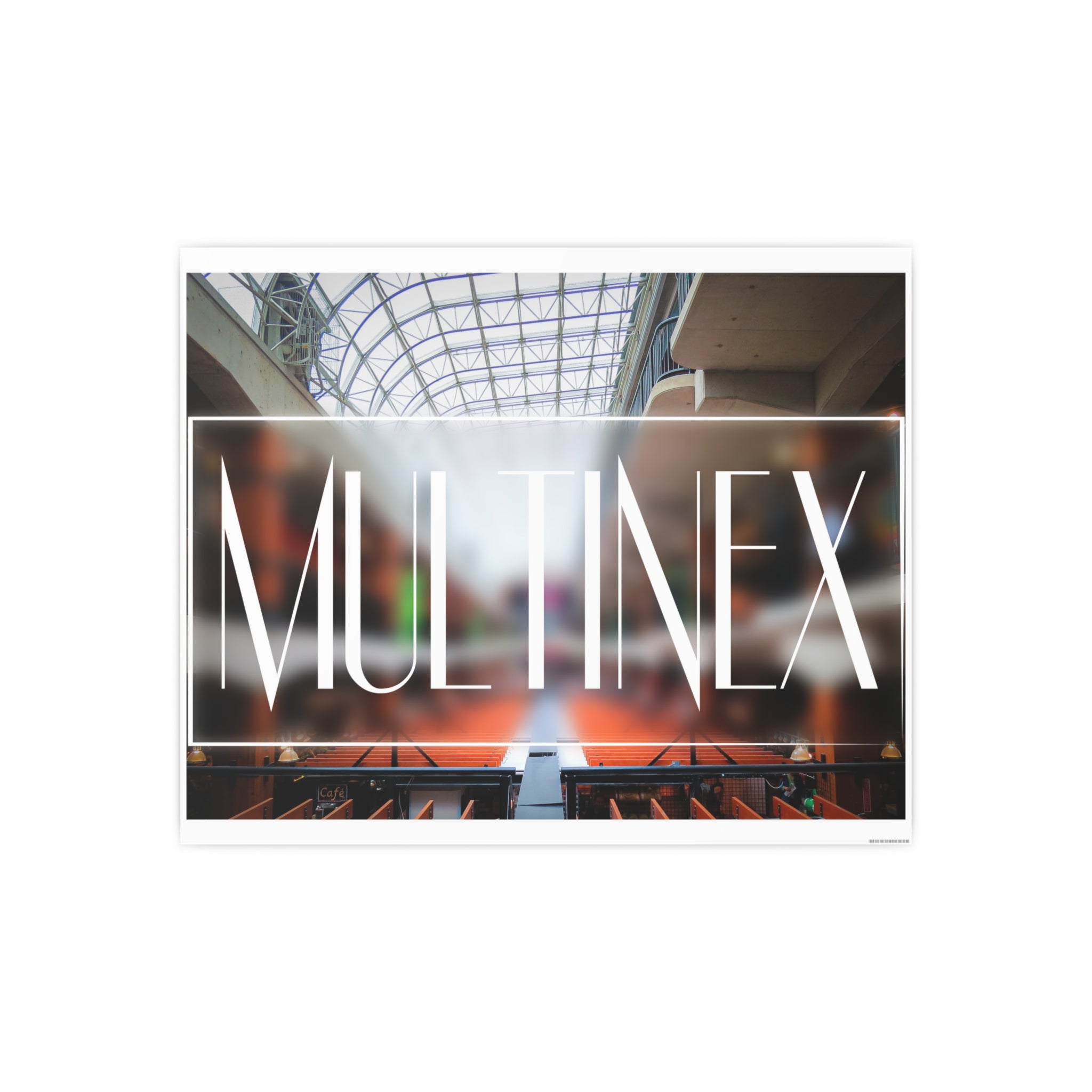 Multinex Market Vibrant Photo Art Poster - Multinex Design for Home Decor