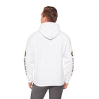 Multinex Floral Trendy Unisex Hooded Sweatshirt with MUTINEX Design