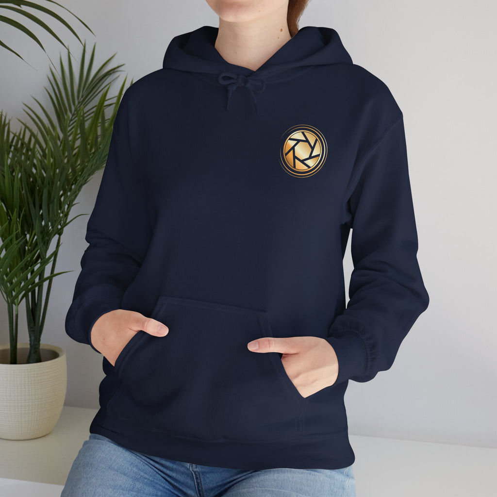 Multinex Vancity Skyscraper Back Trendy Unisex Hooded Sweatshirt with MUTINEX Design