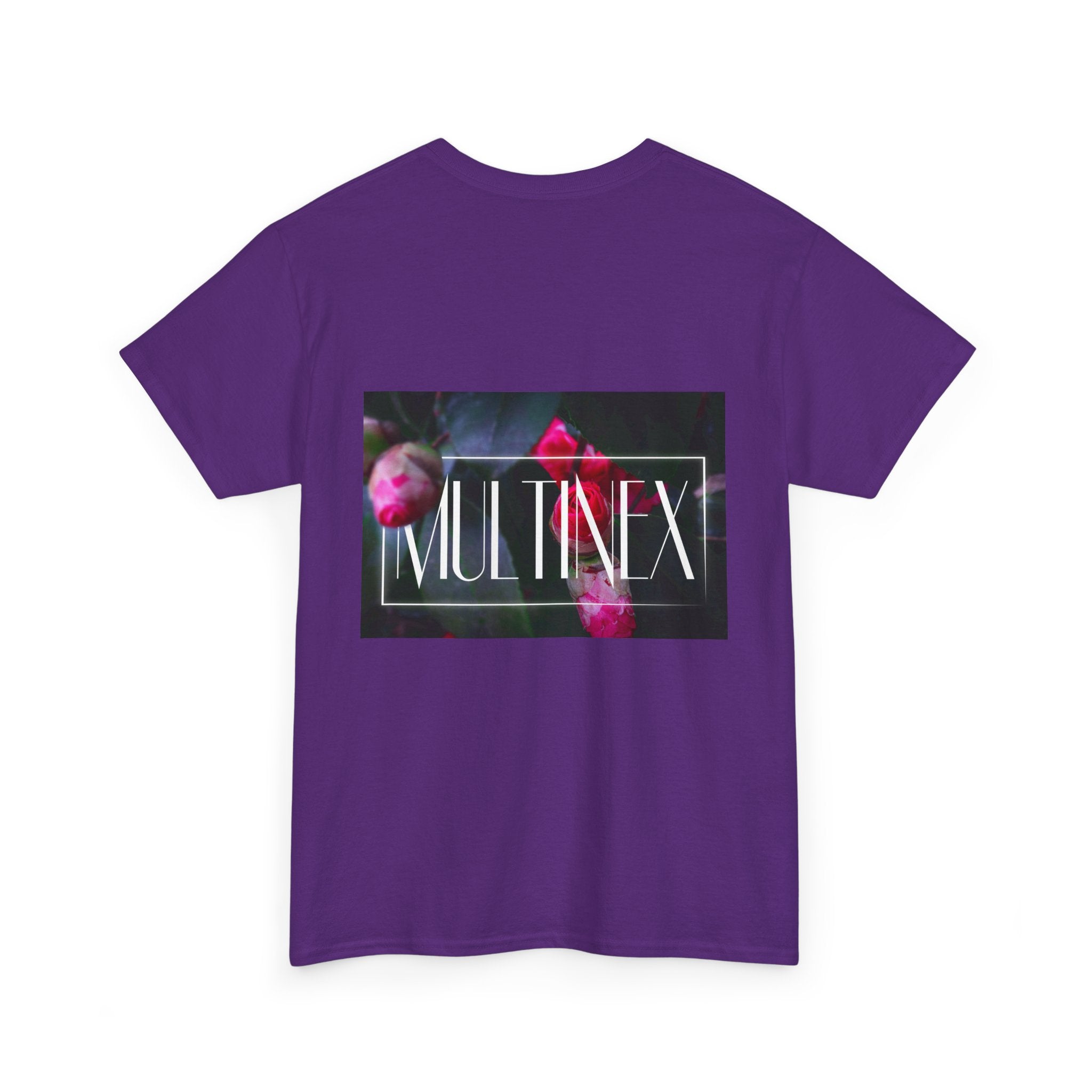 Multinex Floral Unisex Heavy Cotton Tee
