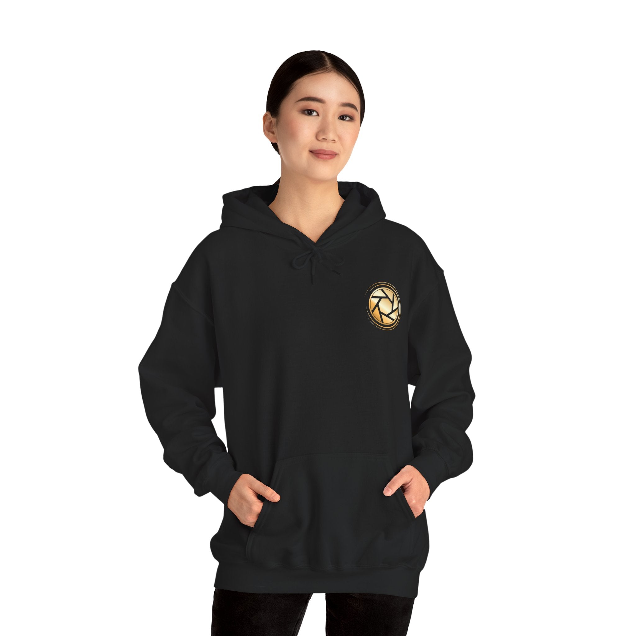 Multinex Vancity Skyscraper Back Trendy Unisex Hooded Sweatshirt with MUTINEX Design
