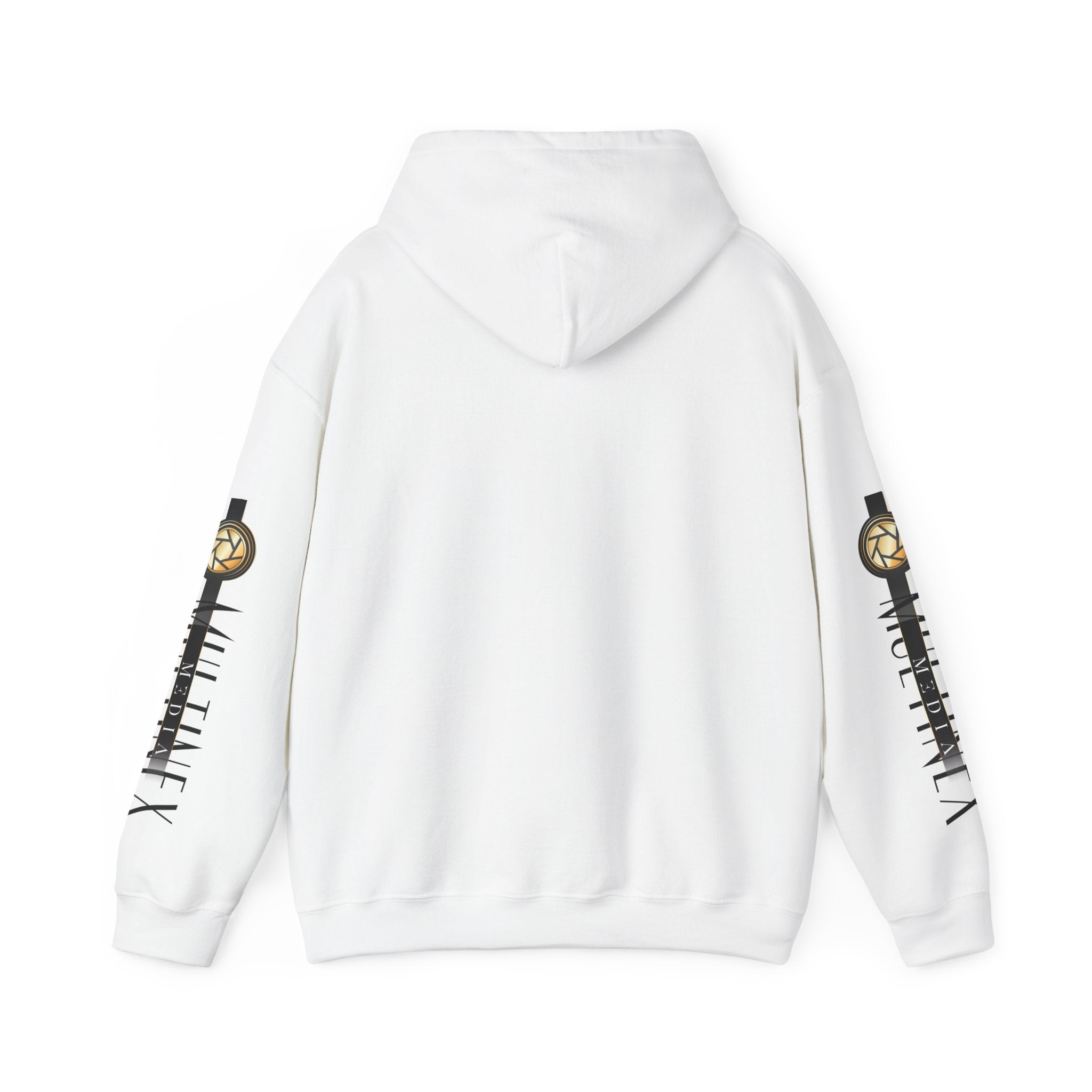 Multinex Floral Trendy Unisex Hooded Sweatshirt with MUTINEX Design