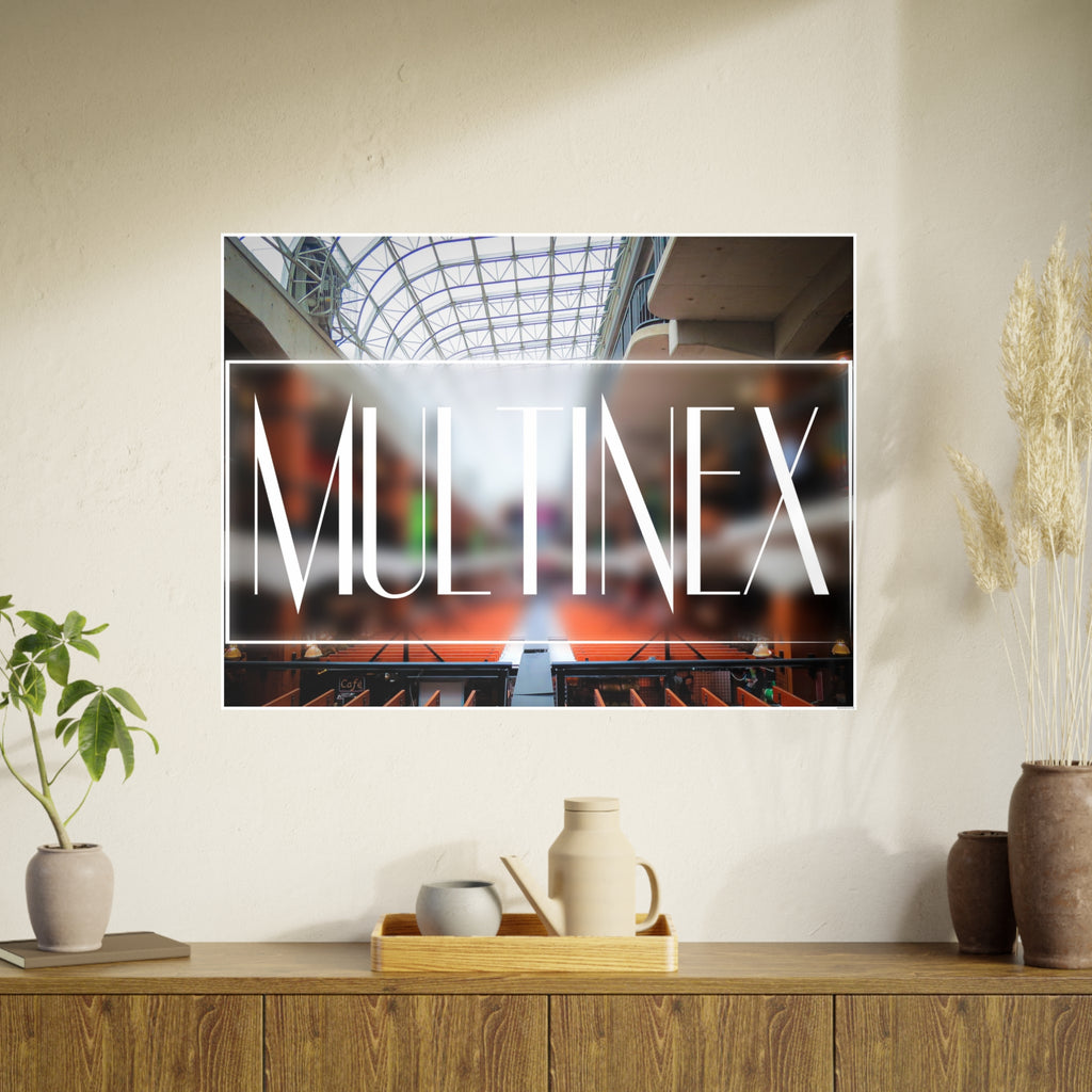 Multinex Market Vibrant Photo Art Poster - Multinex Design for Home Decor