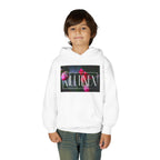 Multinex Floral Youth Floral Design Hooded Sweatshirt - MULTINEX