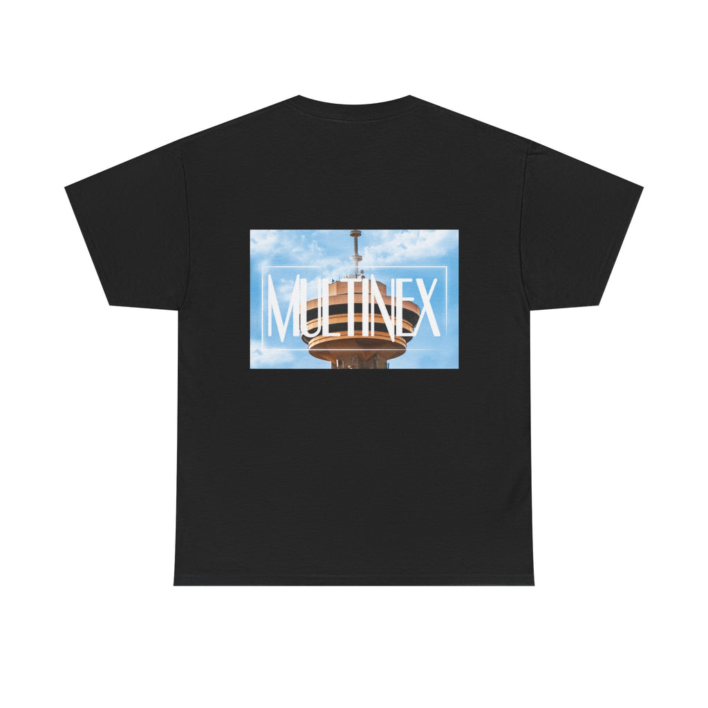 Multinex Vancity Skyscraper Unisex Heavy Cotton Tee