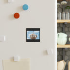 Multinex Vancity Skyscraper Square Magnet