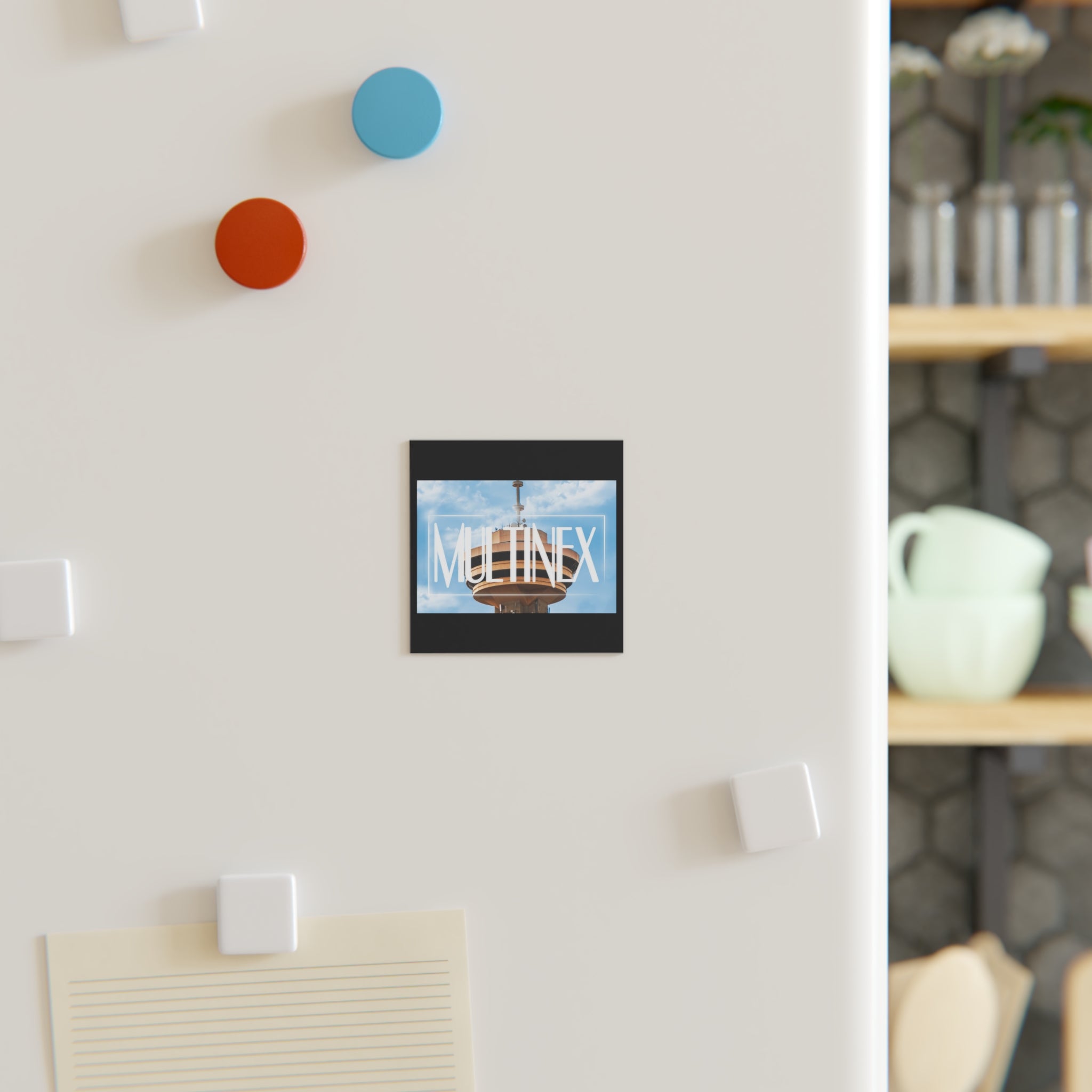 Multinex Vancity Skyscraper Square Magnet