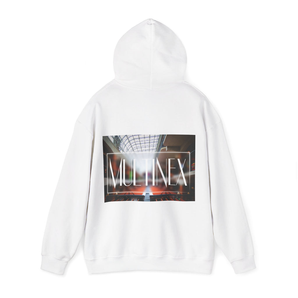 Multinex Market Back Trendy Unisex Hooded Sweatshirt with MUTINEX Design