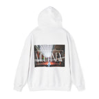 Multinex Market Back Trendy Unisex Hooded Sweatshirt with MUTINEX Design