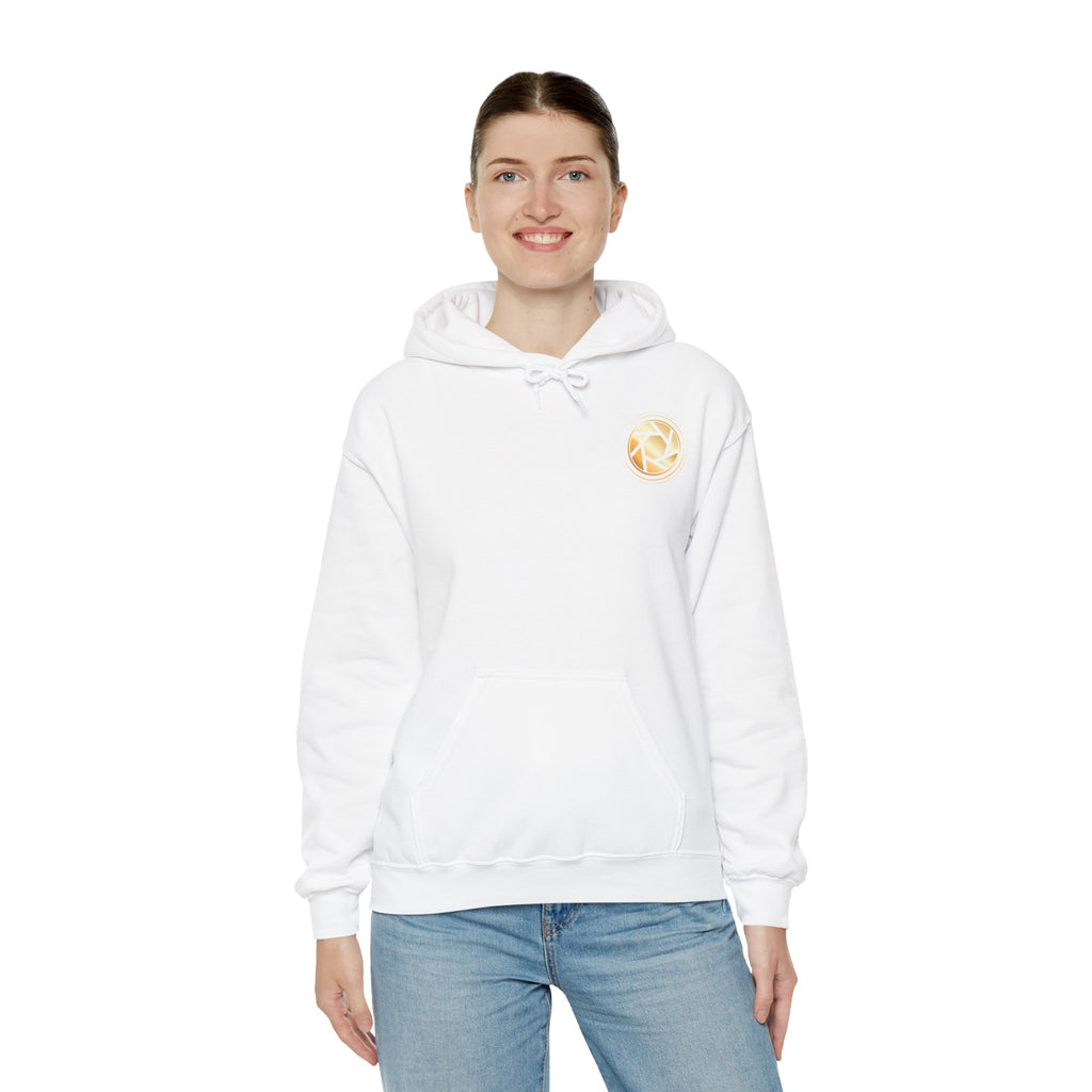 Multinex Vancity Skyscraper Back Trendy Unisex Hooded Sweatshirt with MUTINEX Design