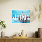 Multinex Yacht Vibrant Photo Art Poster - Multinex Design for Home Decor