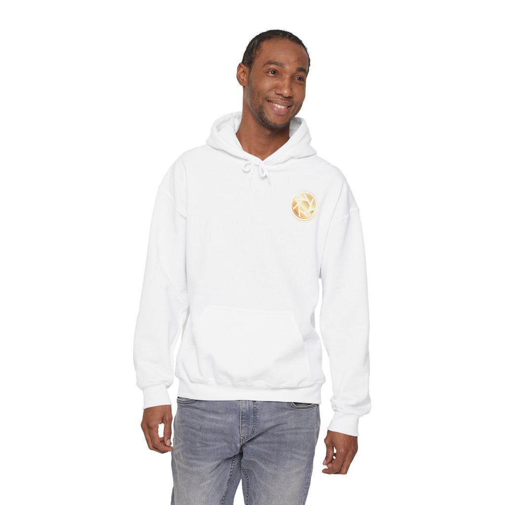Multinex Vancity Skyscraper Back Trendy Unisex Hooded Sweatshirt with MUTINEX Design