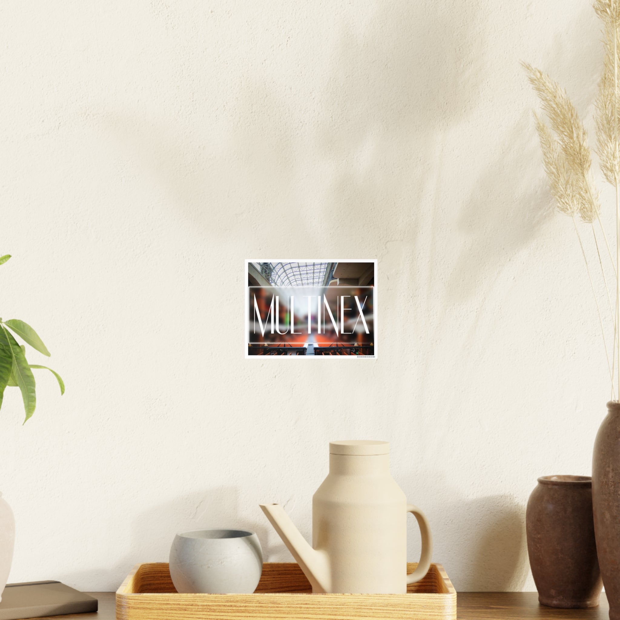 Multinex Market Vibrant Photo Art Poster - Multinex Design for Home Decor