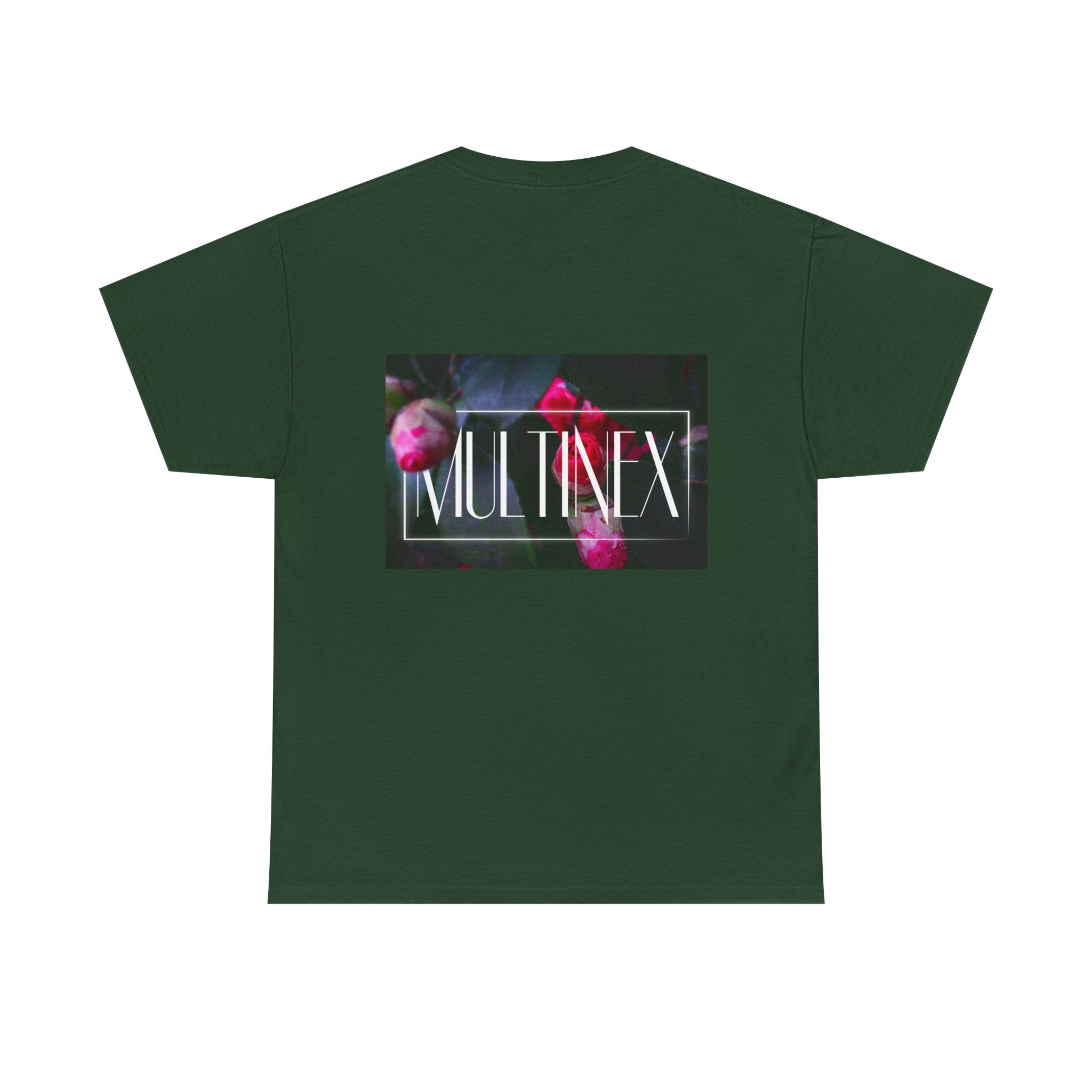 Multinex Floral Unisex Heavy Cotton Tee