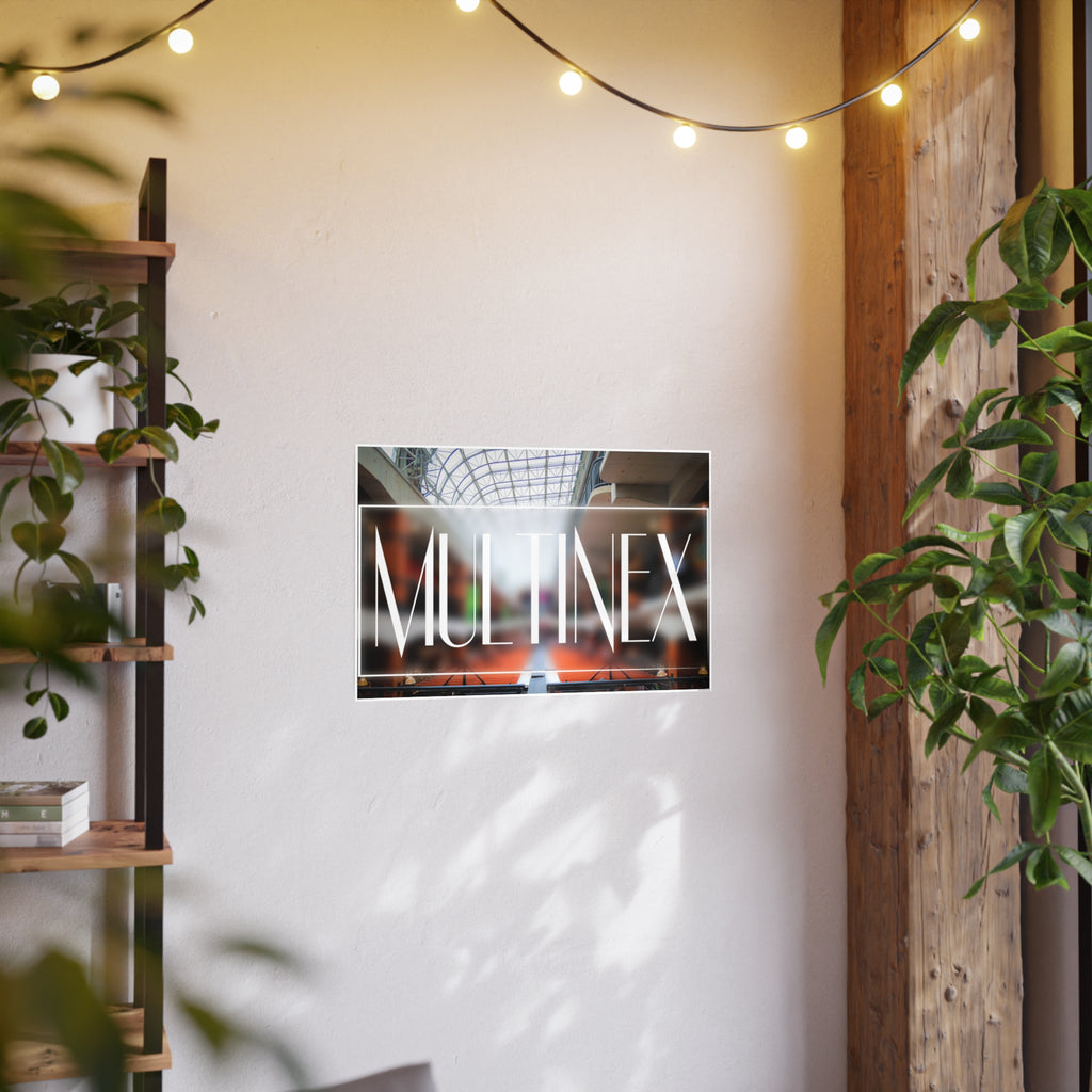 Multinex Market Vibrant Photo Art Poster - Multinex Design for Home Decor