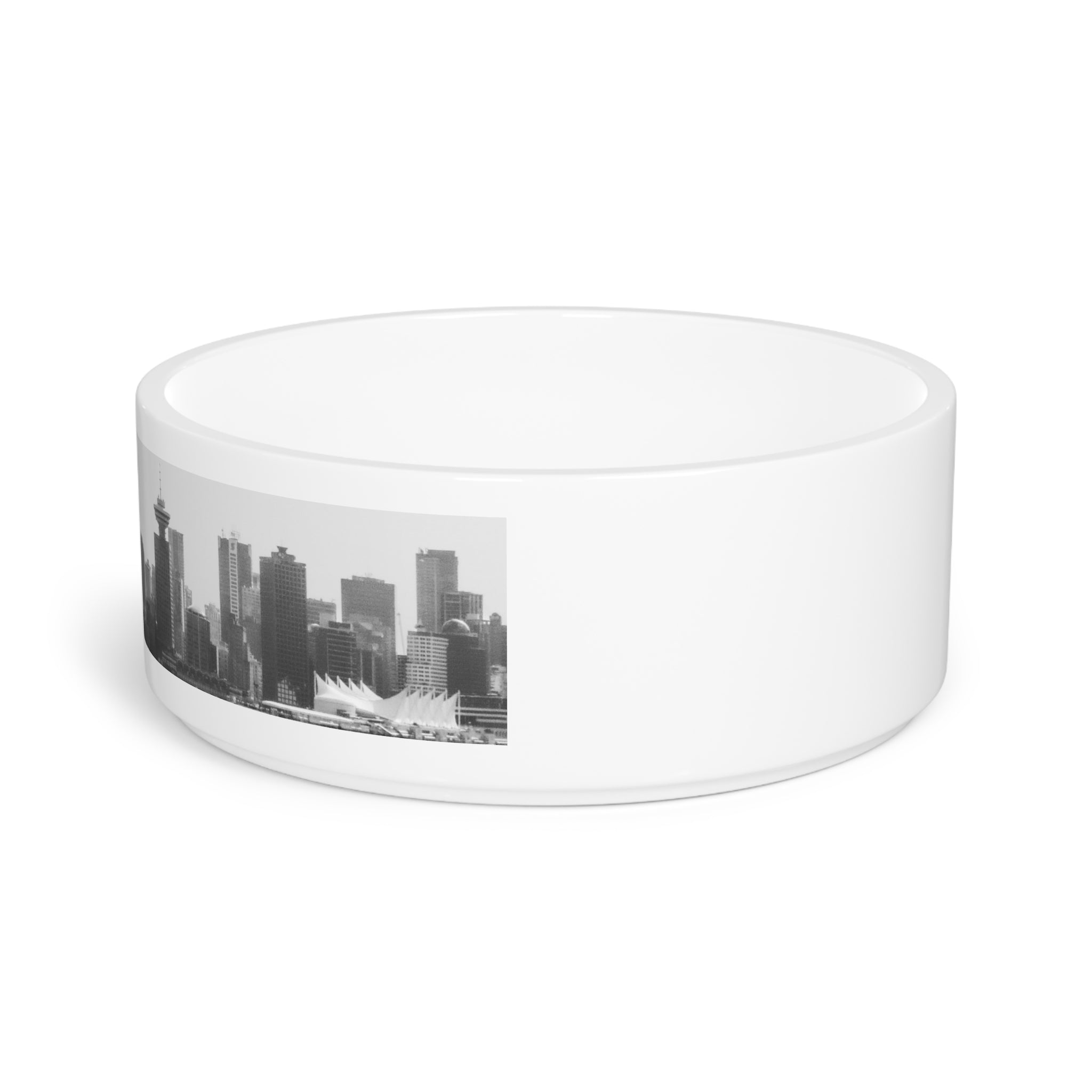 Multinex VanCityscape Pet Bowl - Modern Urban Design for Dogs and Cats