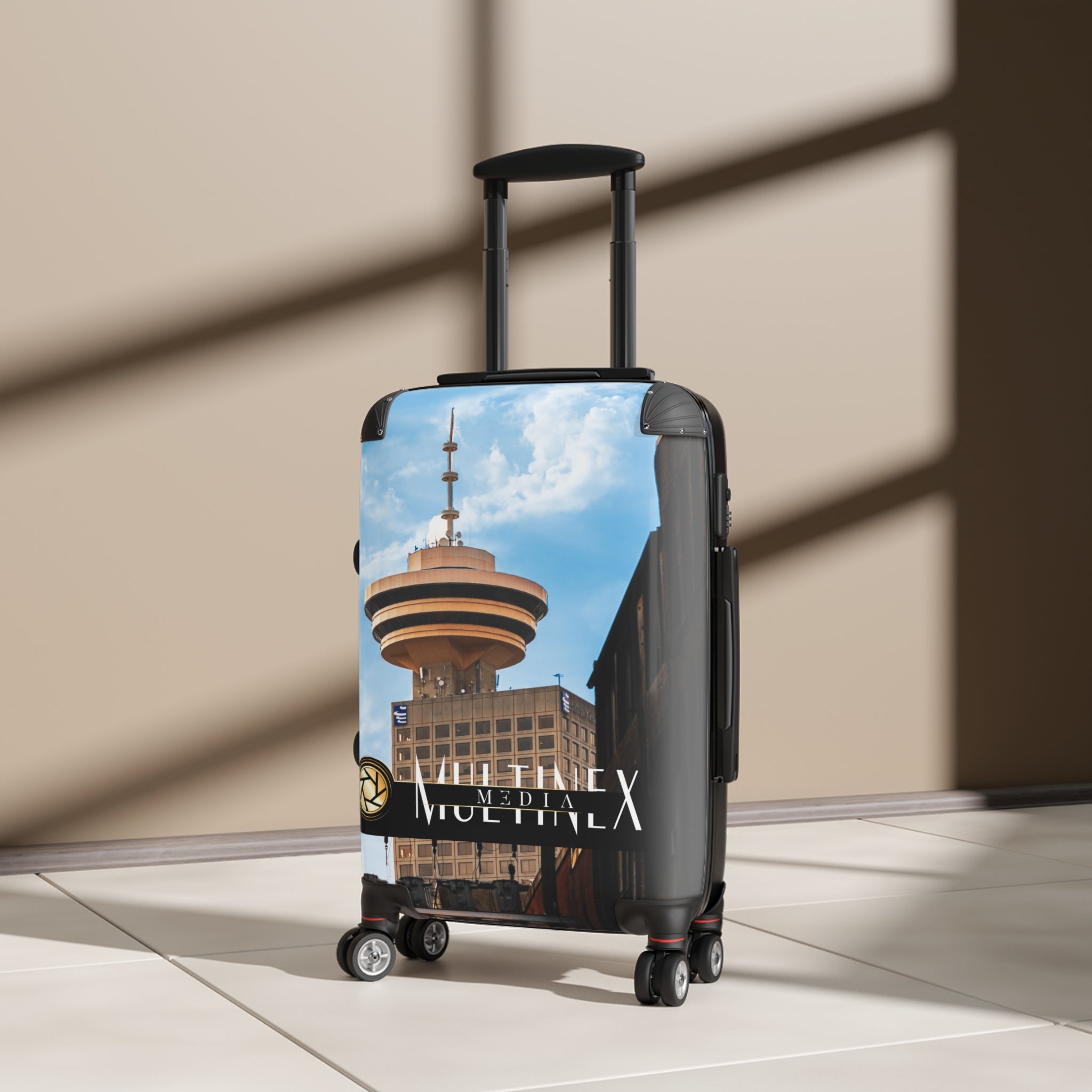Multinex Vancity Skyscraper Stylish Travel Suitcase