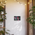 Multinex Floral Vibrant Photo Art Poster - Multinex Floral Design for Home Decor