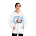 Multinex Vancity Skyscraper Trendy Unisex Hooded Sweatshirt with MUTINEX Design