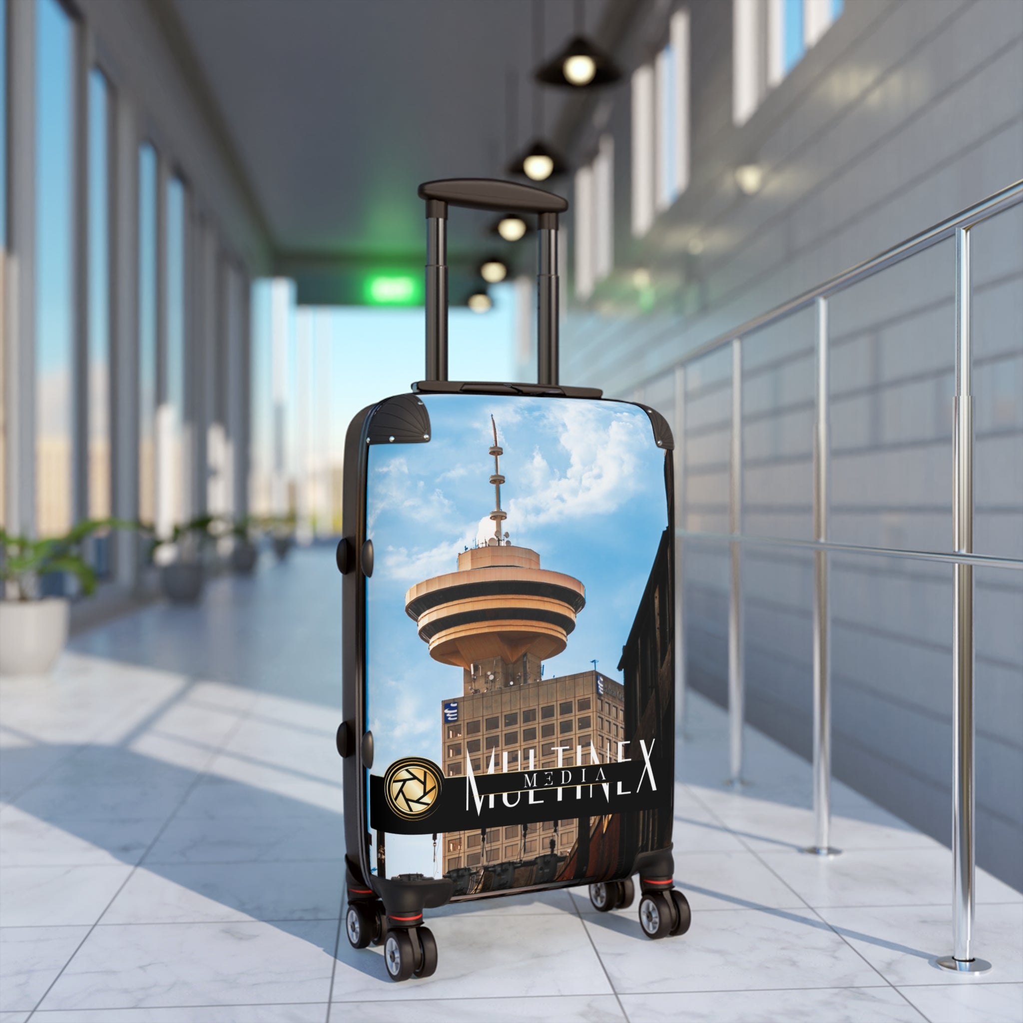 Multinex Vancity Skyscraper Stylish Travel Suitcase