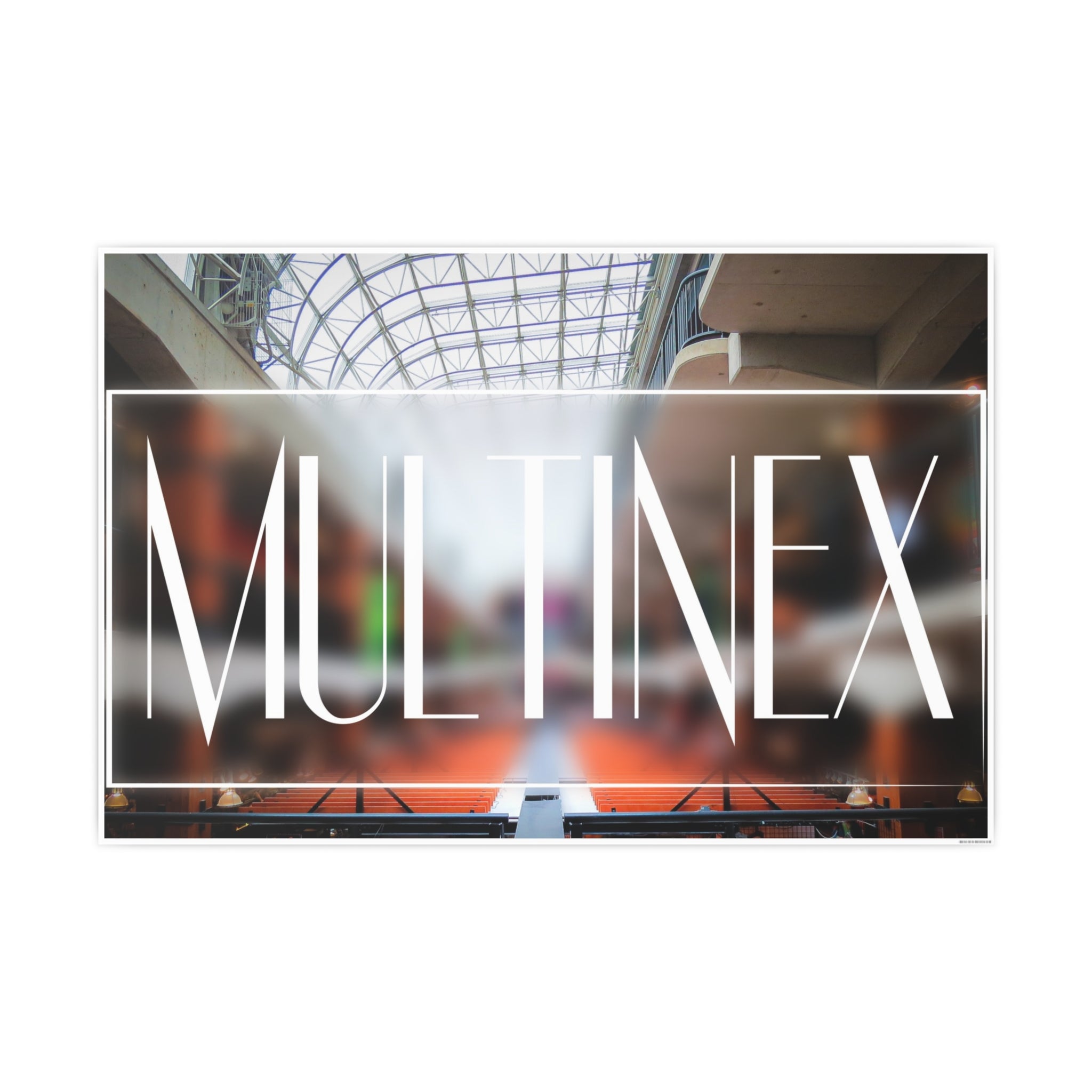Multinex Market Vibrant Photo Art Poster - Multinex Design for Home Decor