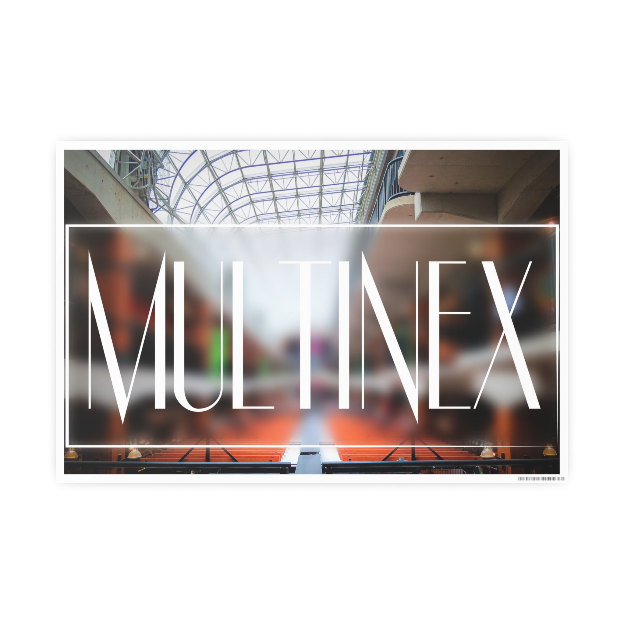 Multinex Market Vibrant Photo Art Poster - Multinex Design for Home Decor