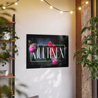 Multinex Floral Vibrant Photo Art Poster - Multinex Floral Design for Home Decor