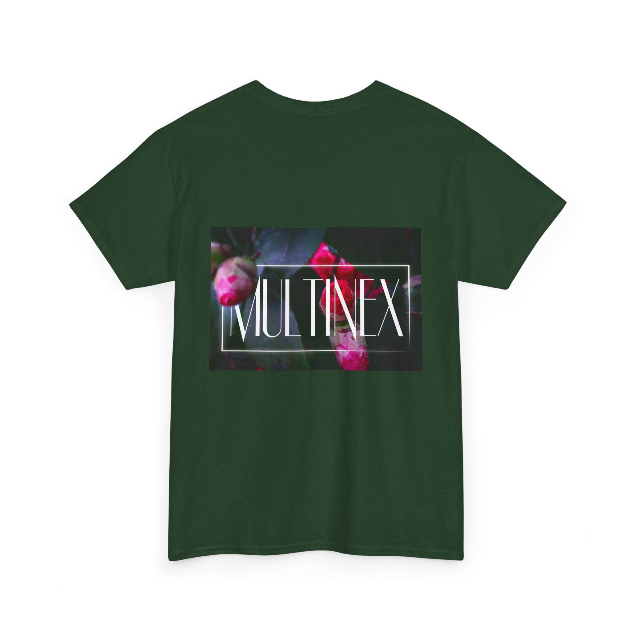 Multinex Floral Unisex Heavy Cotton Tee