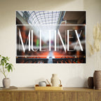 Multinex Market Vibrant Photo Art Poster - Multinex Design for Home Decor