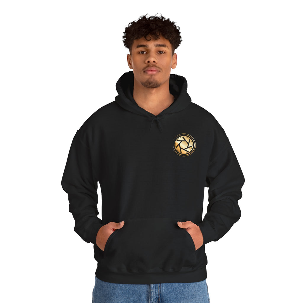 Multinex Vancity Skyscraper Back Trendy Unisex Hooded Sweatshirt with MUTINEX Design
