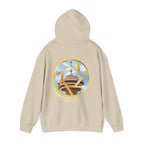 Multinex Vancity Skyscraper Back Trendy Unisex Hooded Sweatshirt with MUTINEX Design