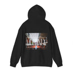 Multinex Market Back Trendy Unisex Hooded Sweatshirt with MUTINEX Design