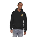 Multinex Vancity Skyscraper Back Trendy Unisex Hooded Sweatshirt with MUTINEX Design
