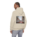 Multinex Market Back Trendy Unisex Hooded Sweatshirt with MUTINEX Design