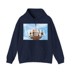Multinex Vancity Skyscraper Trendy Unisex Hooded Sweatshirt with MUTINEX Design